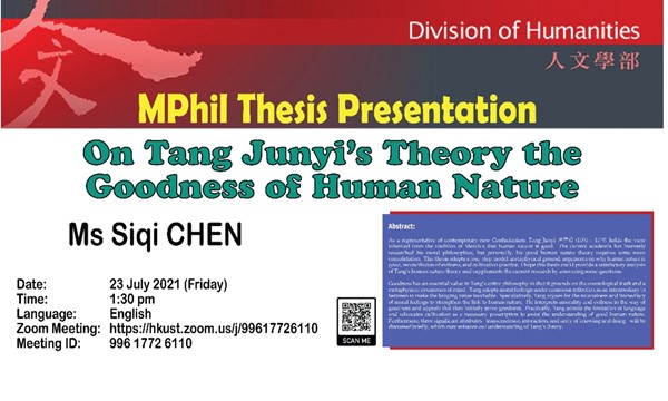 mphil thesis presentation